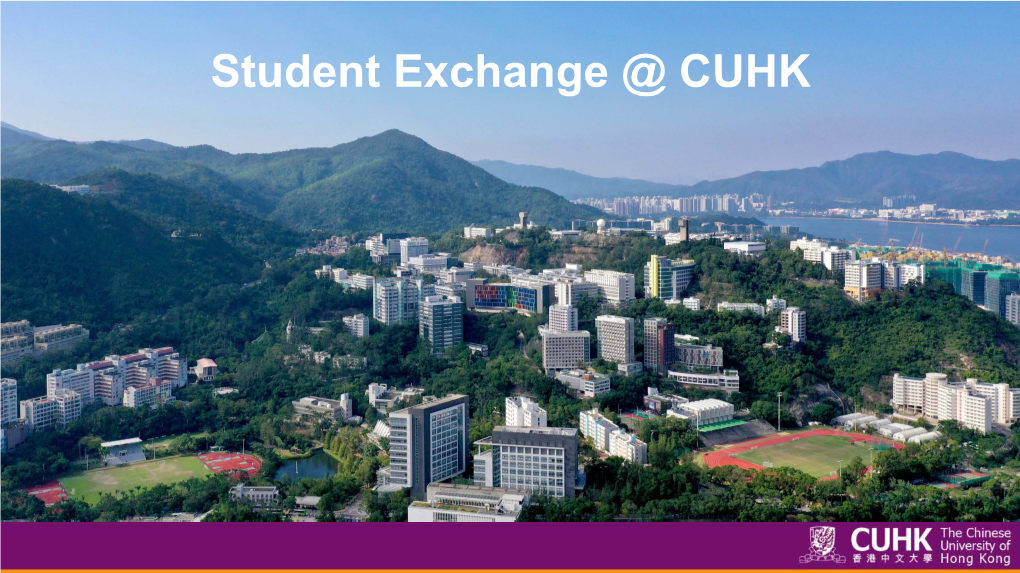 Student Exchange @ CUHK About Hong Kong