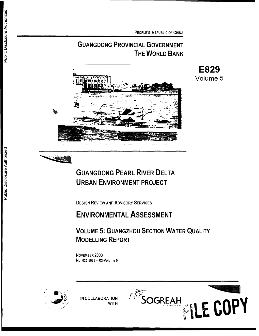 World Bank Document