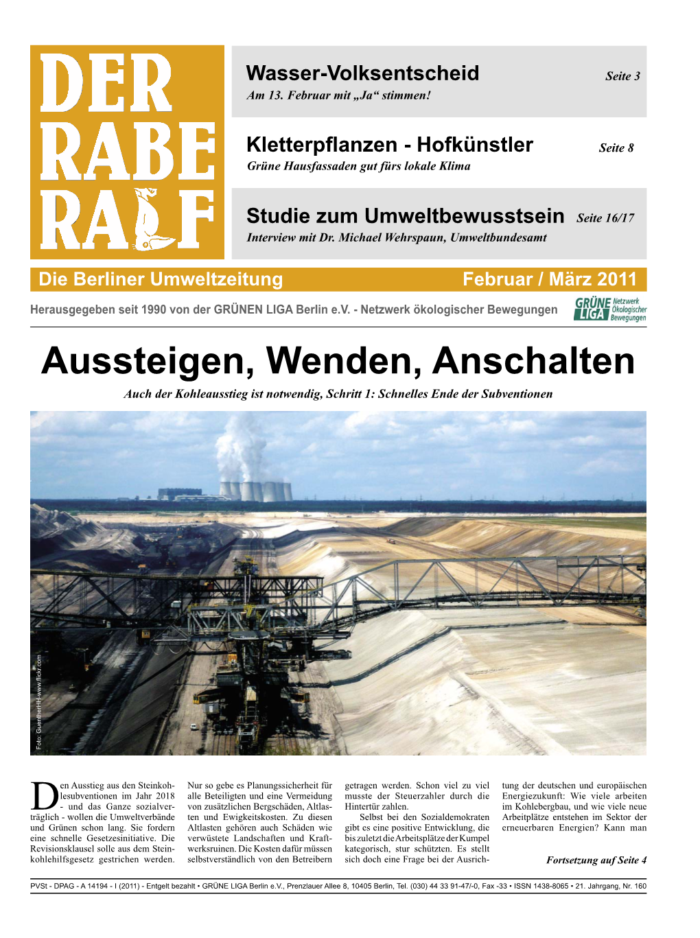 DER RABE RALF Februar/März 2011