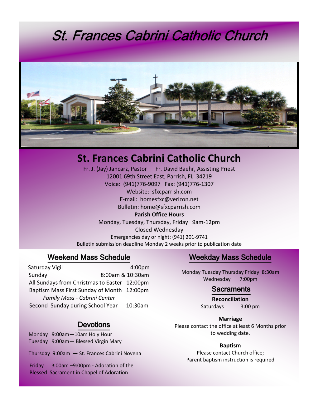 St. Frances Cabrini Catholic Church