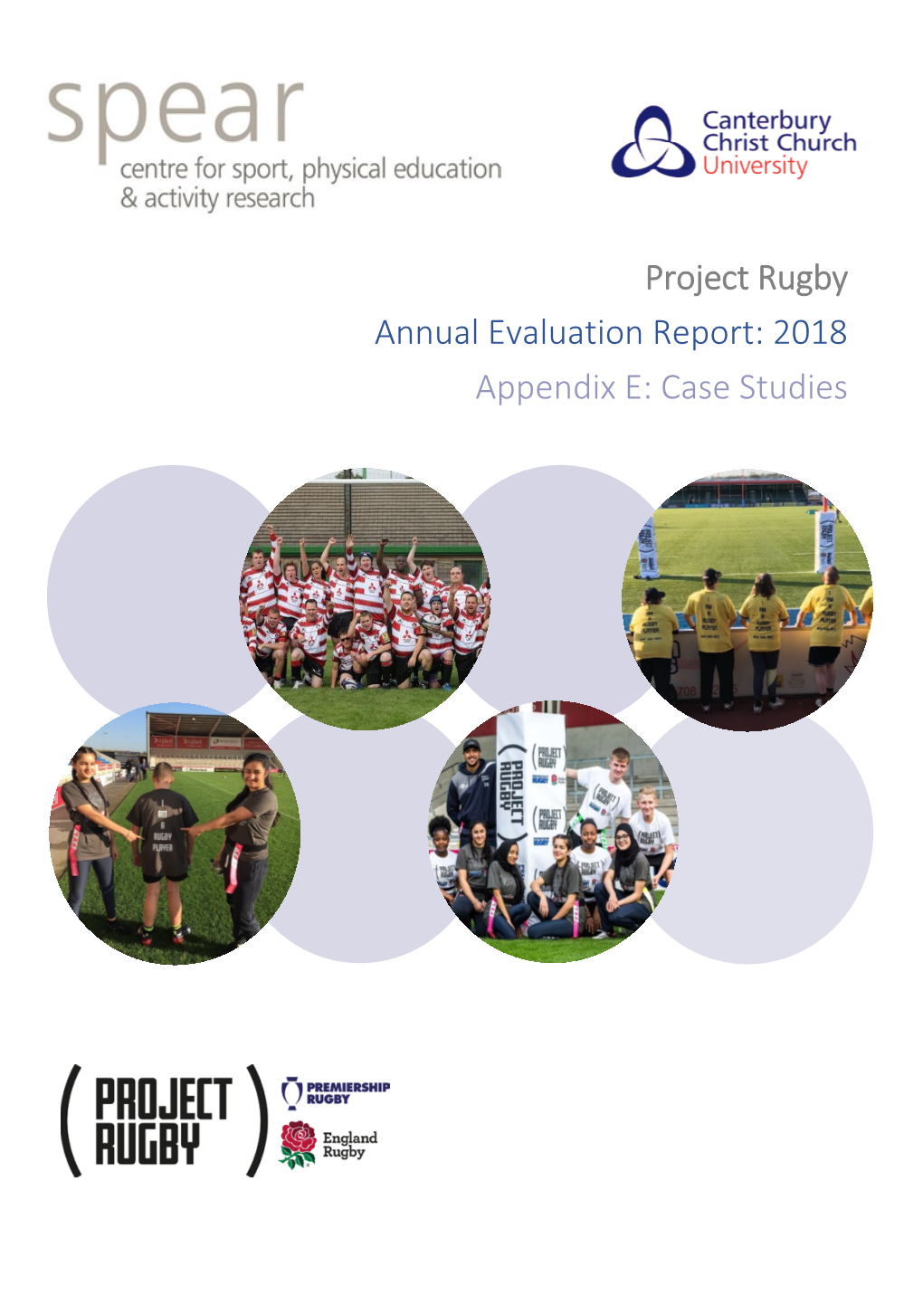 Project Rugby Annual Evaluation Report: 2018 About Spear