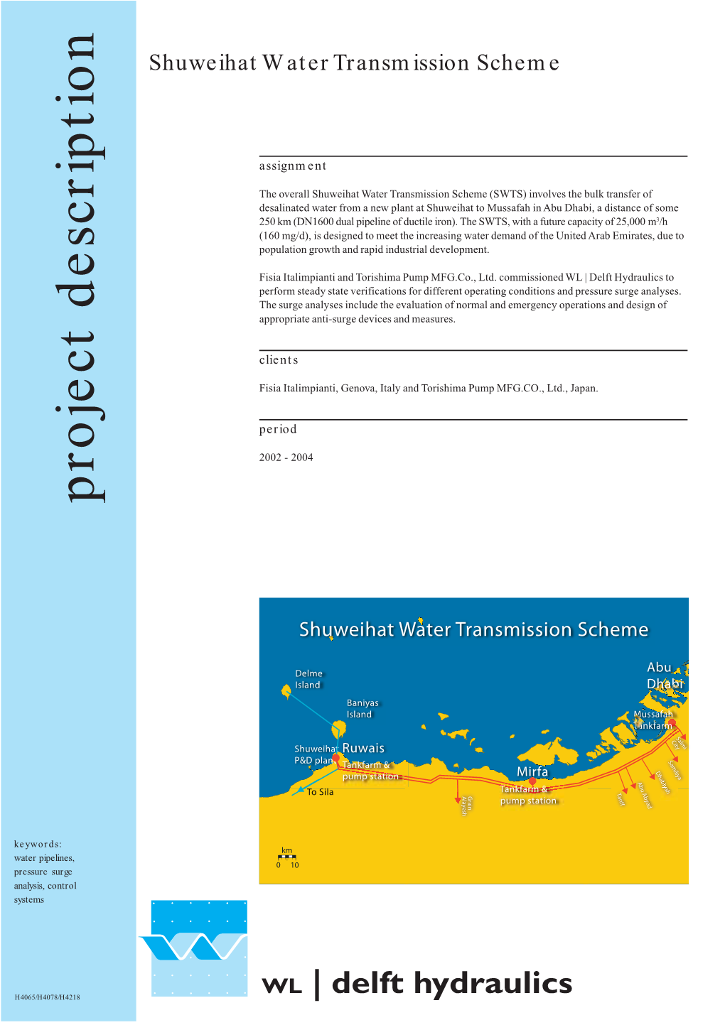 Shuweihat Water Transmission Scheme