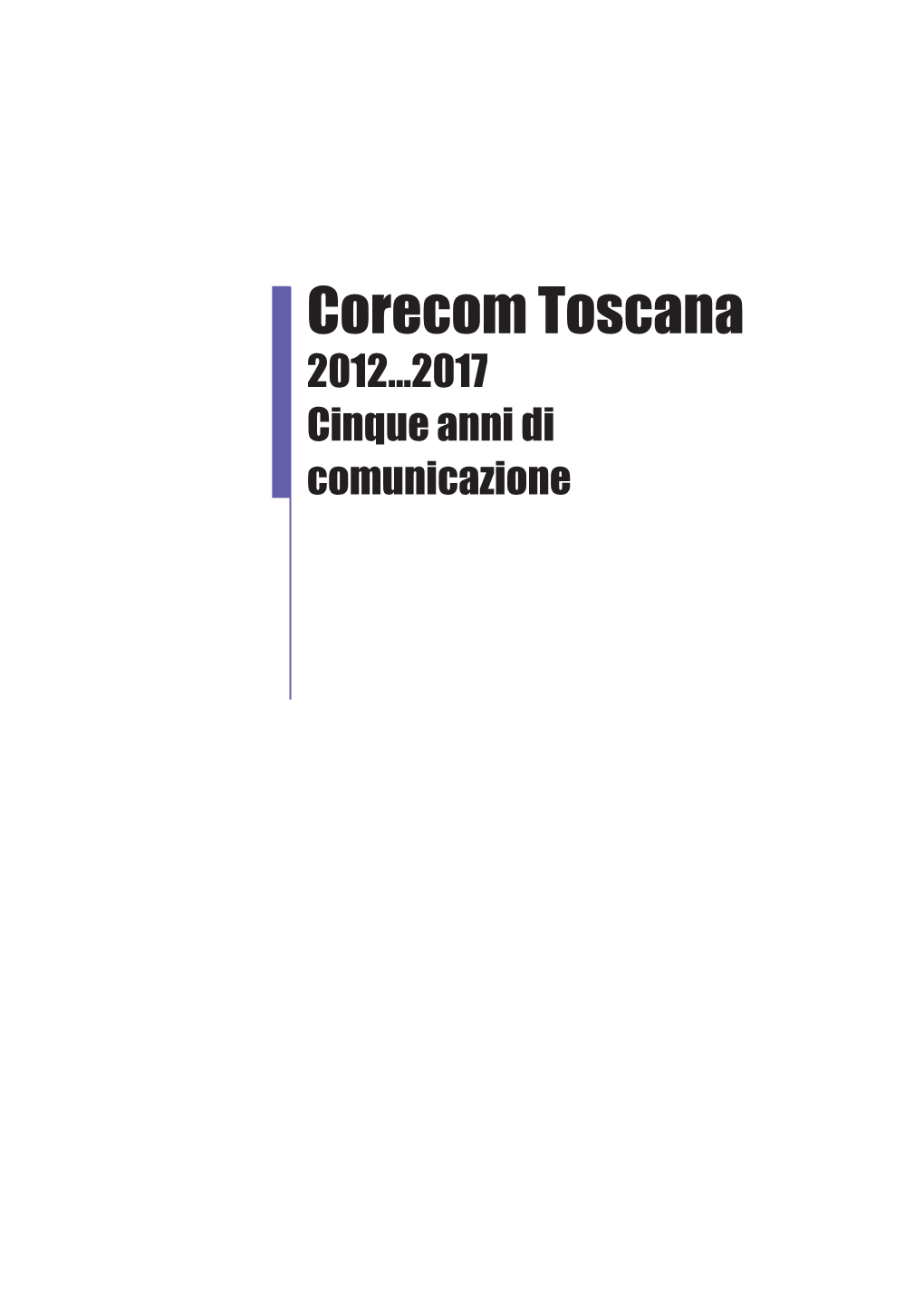 Corecom Toscana