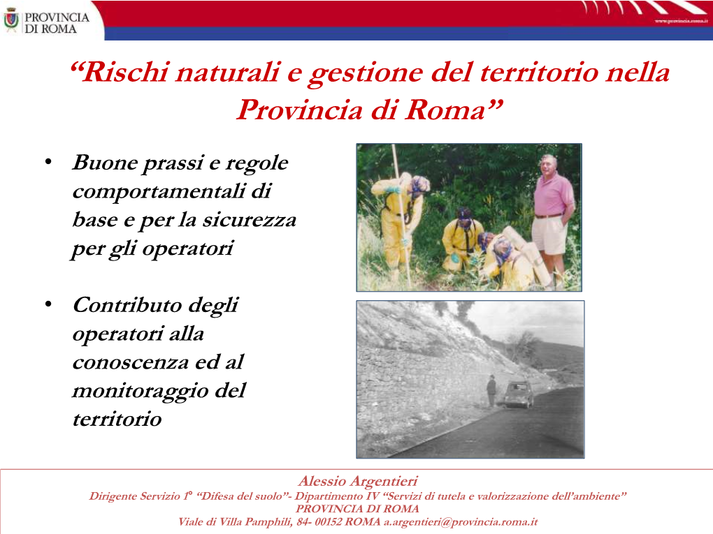 La Geologia Della Città Di Roma