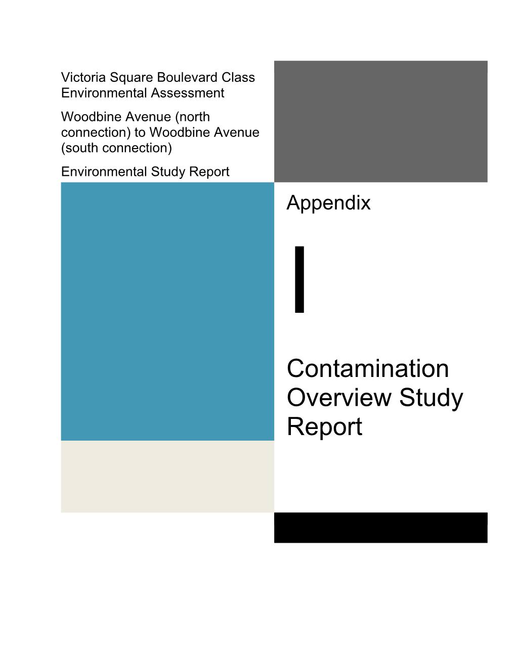 Contamination Overview Study Report