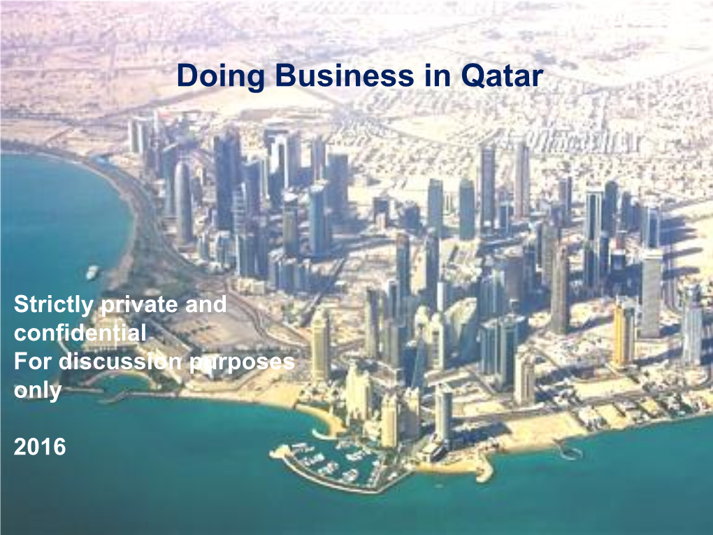 Doing Business in Qatar