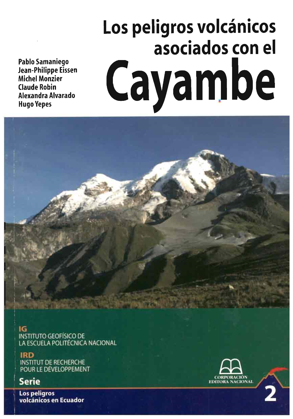 Los Peligros Volcanicos Asociados Con El Cayambe