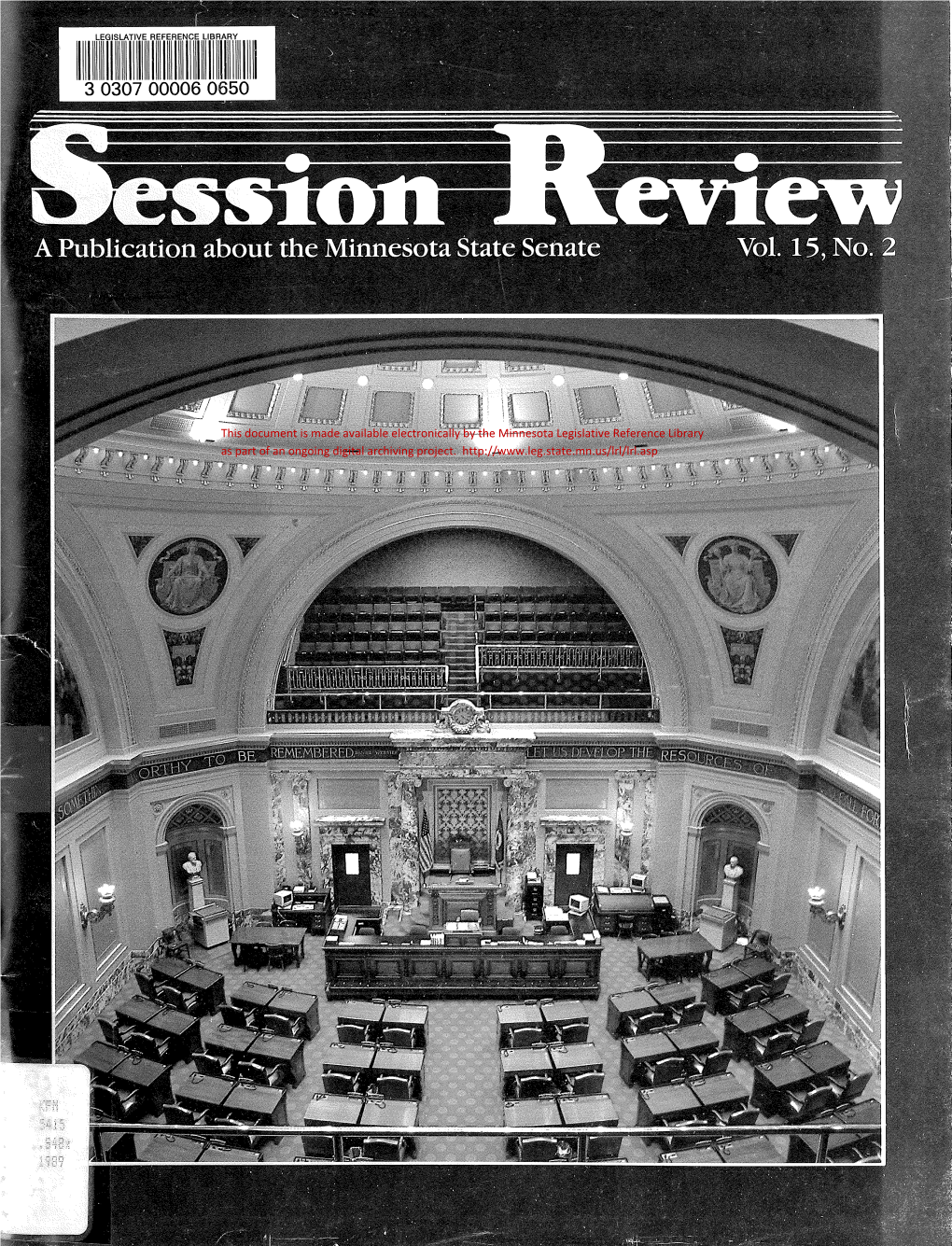 This Document Is Made Available Electronically by the Minnesota Legislative Reference Library As Part of an Ongoing Digital Archiving Project