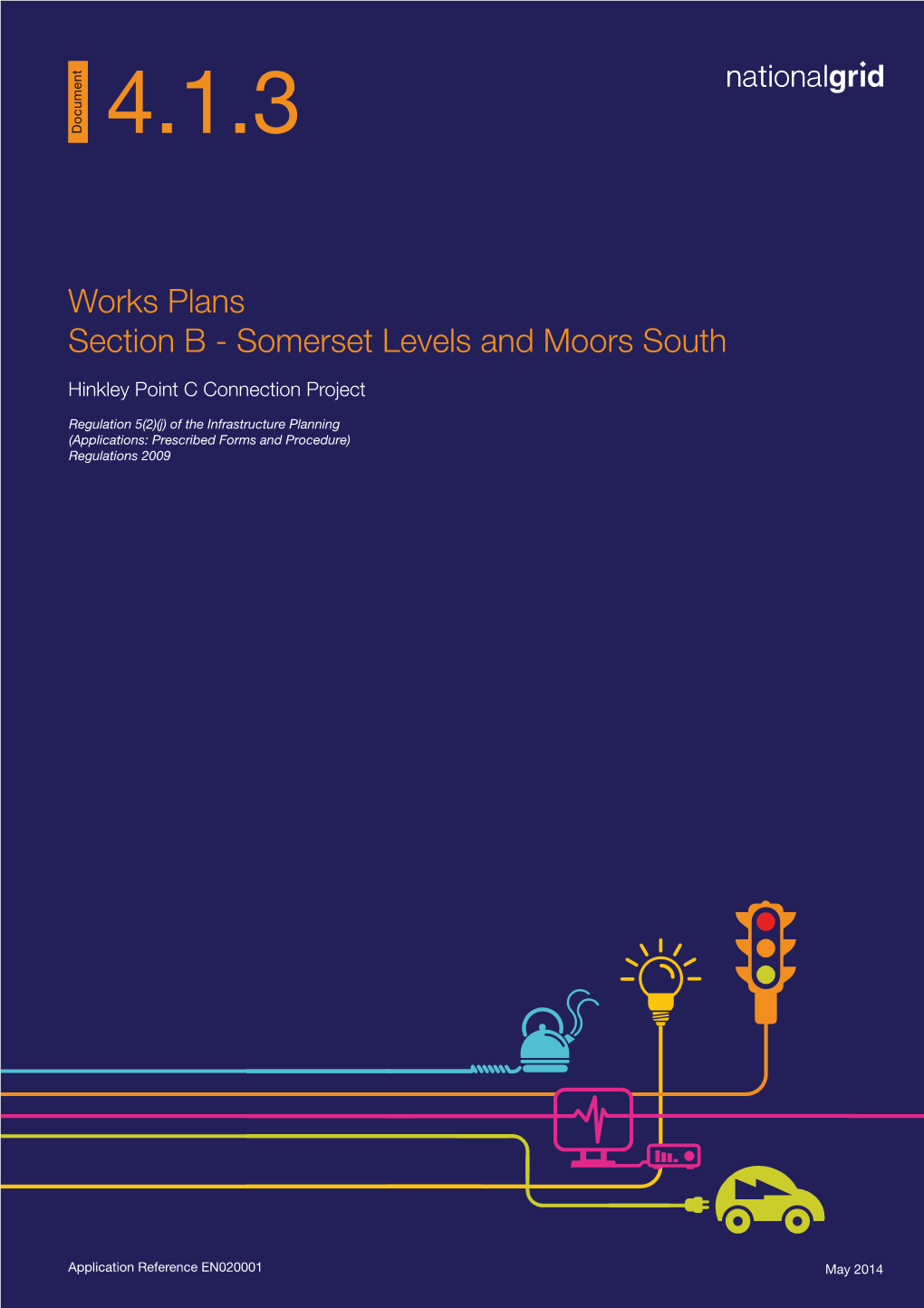 Works Plans Section B - Somerset Levels and Moors South