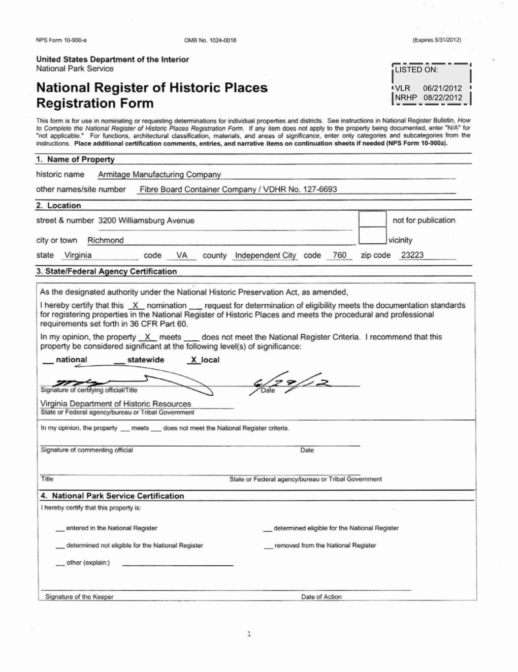 Nomination Form