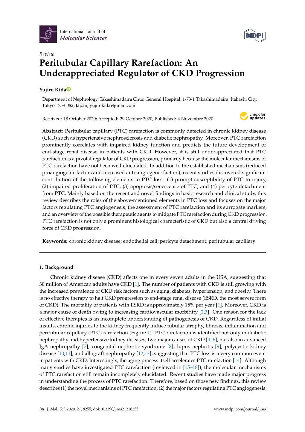 Peritubular Capillary Rarefaction: an Underappreciated Regulator of CKD Progression