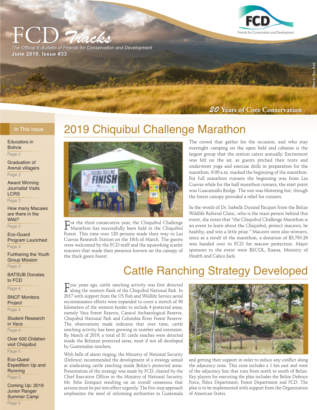 FCD Newsletter Issue 33