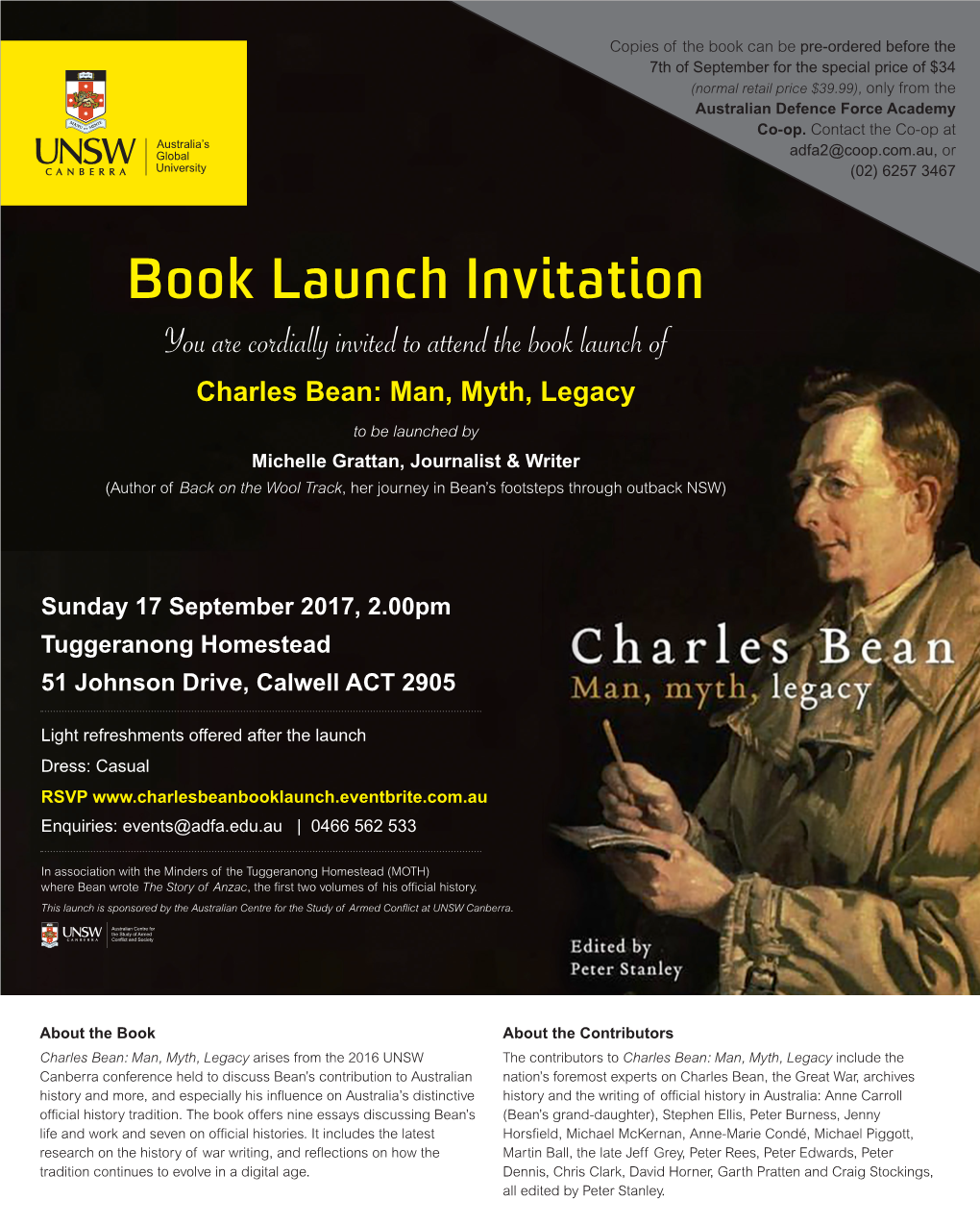 Book Launch Invitation
