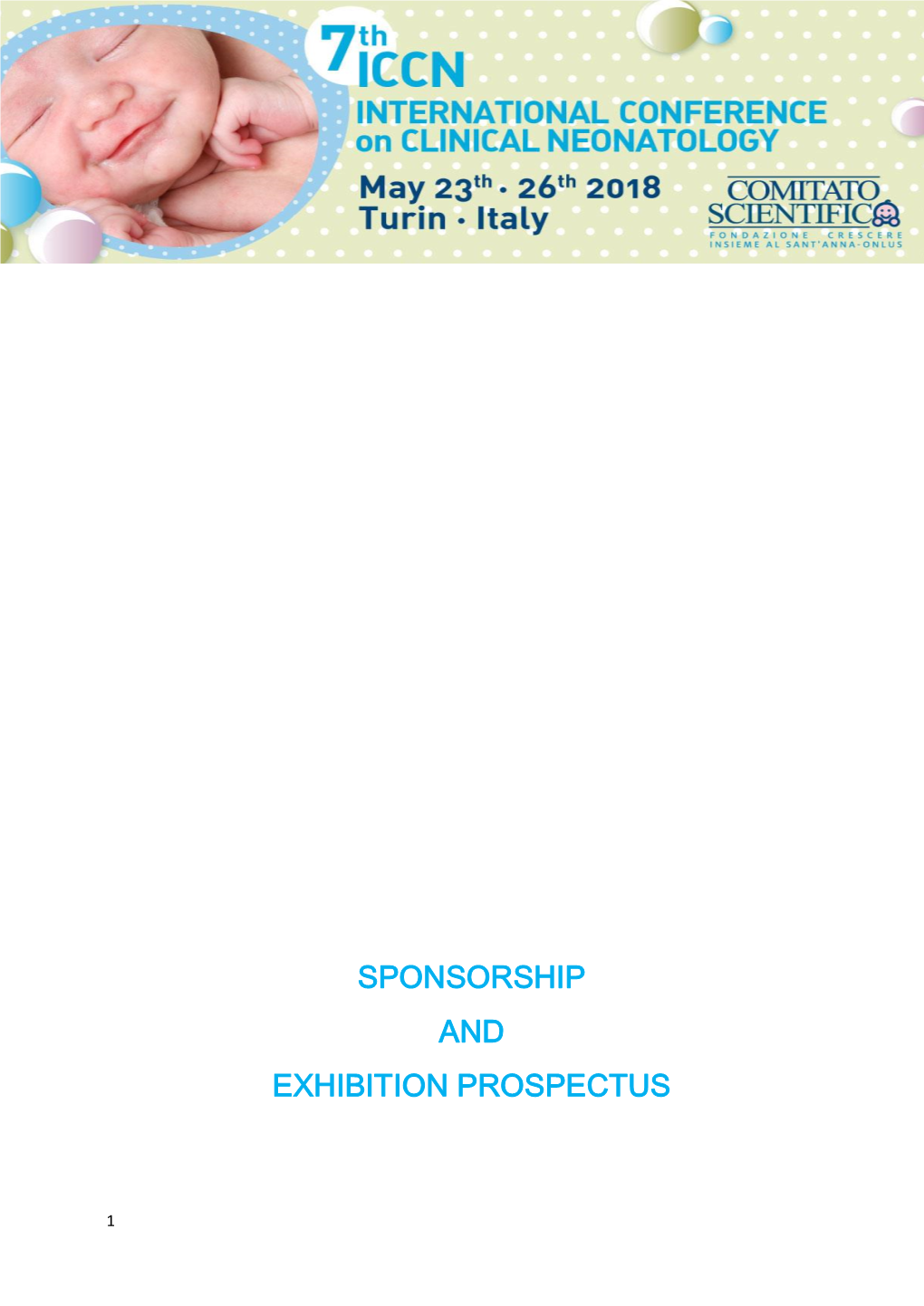 Sponsorship and Exhibition Prospectus