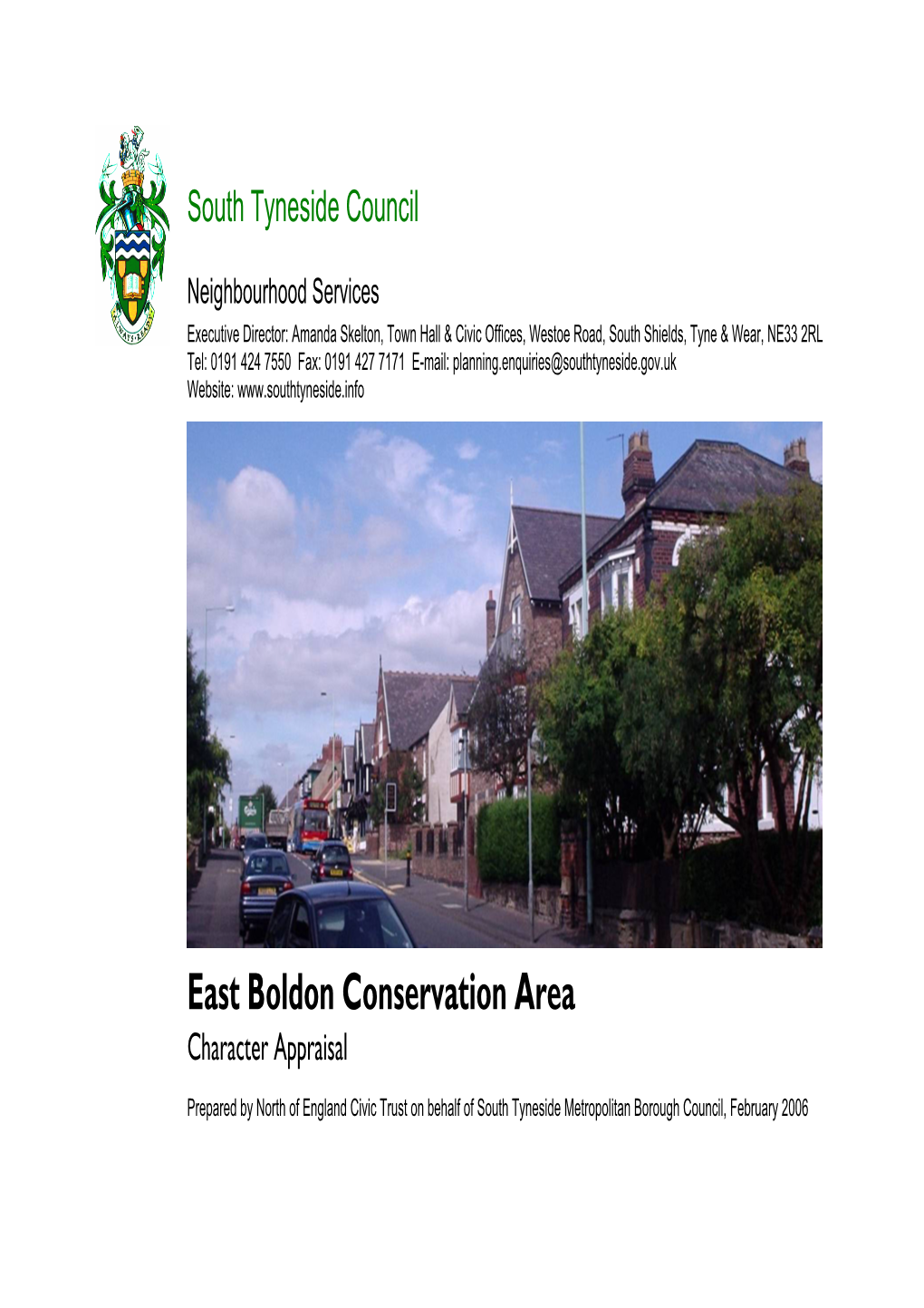 East Boldon Conservation Area Character Appraisal