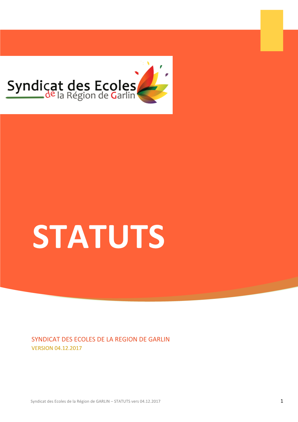 Syndicat Des Ecoles De La Region De Garlin Version 04.12.2017