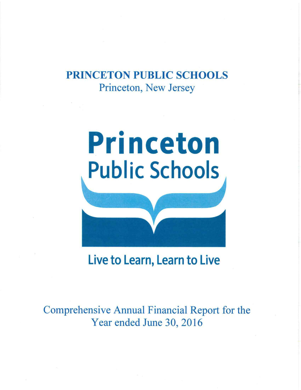 PRINCETON PUBLIC SCHOOLS Princeton, New Jersey