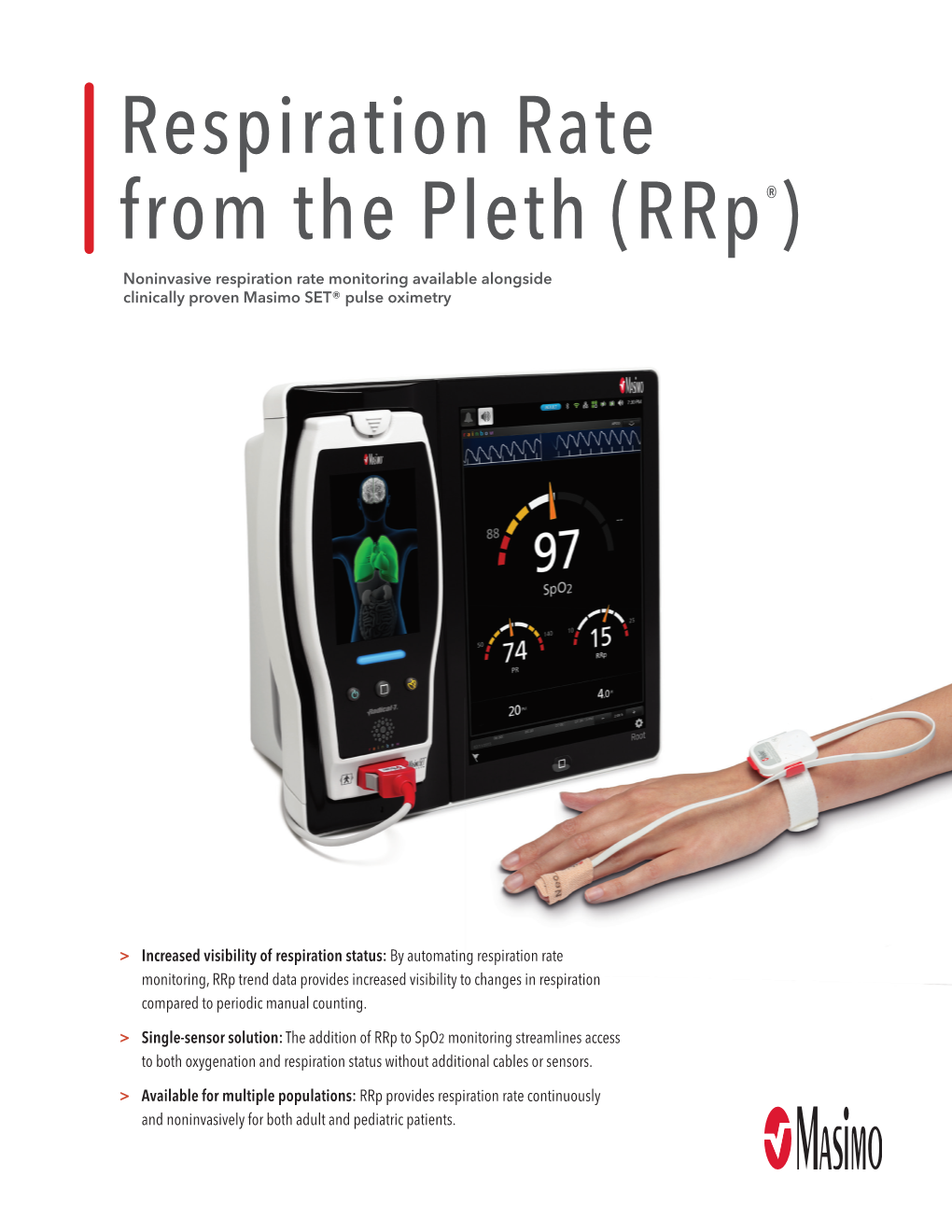 Respiration Rate from the Pleth (Rrp®)