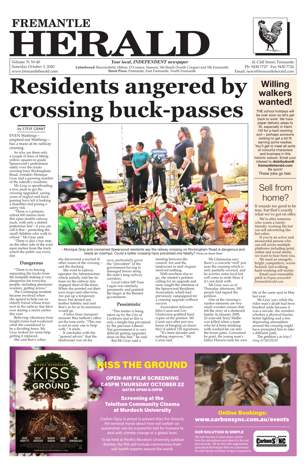 Residents Angered by Crossing Buck-Passes