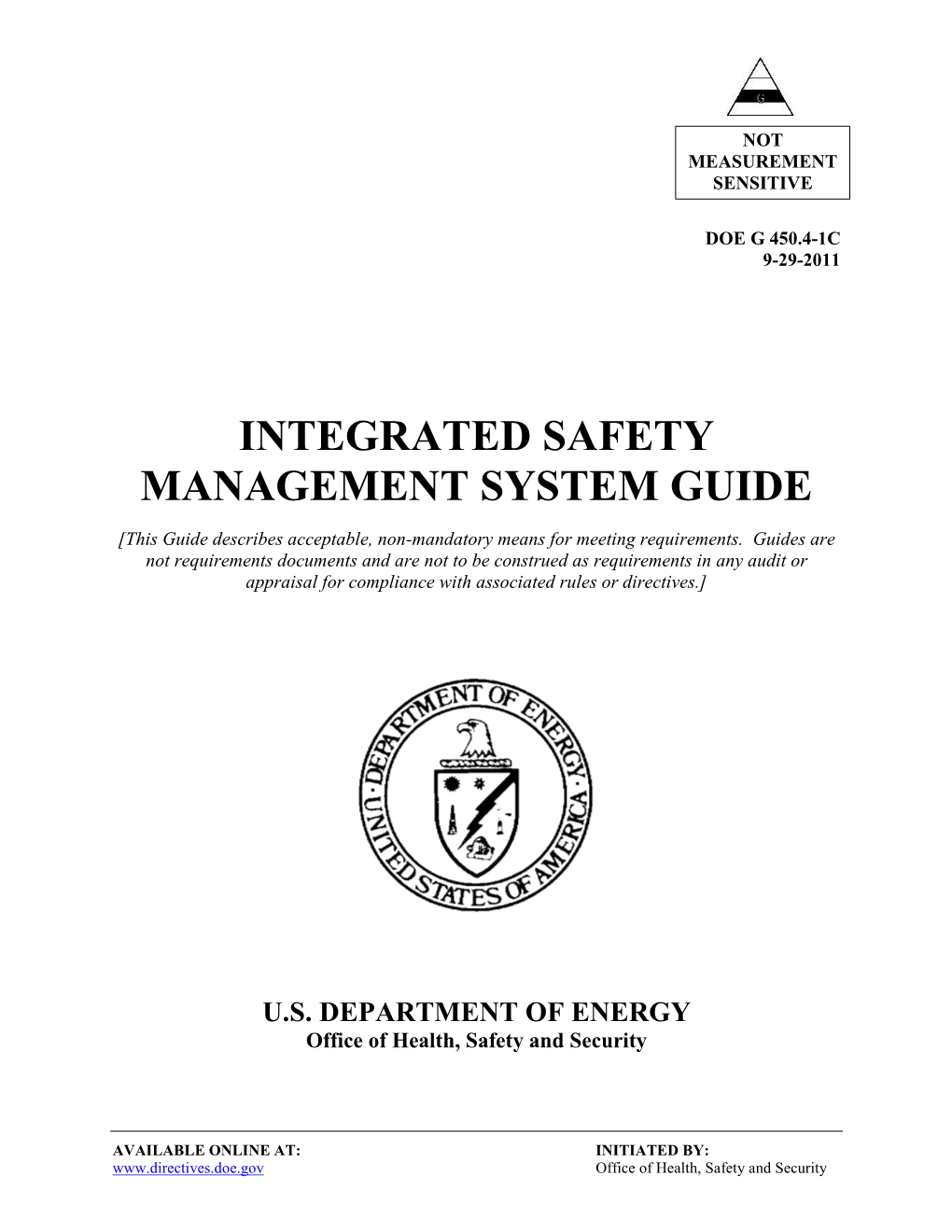 Integrated Safety Management System Guide