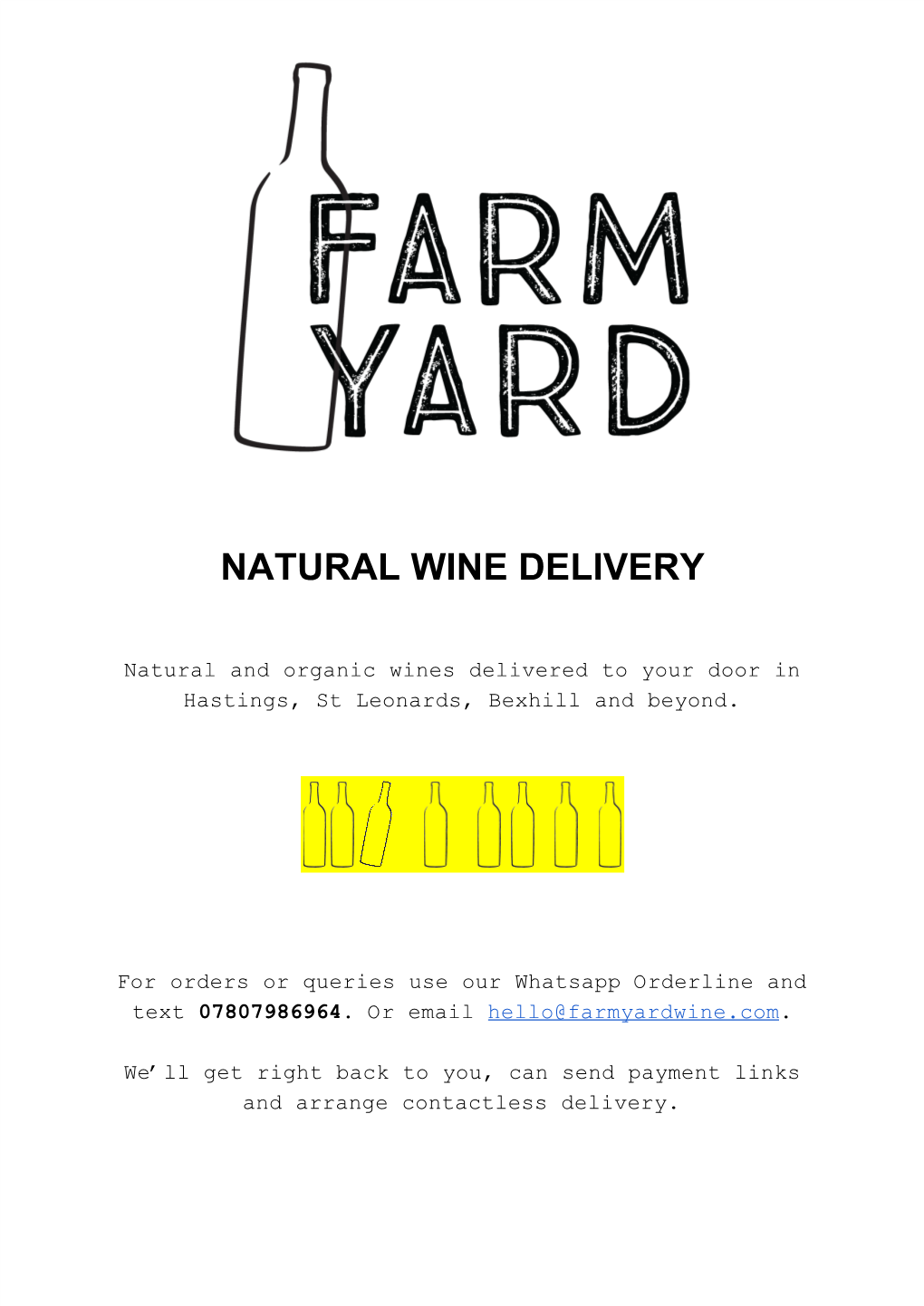 Natural Wine Delivery