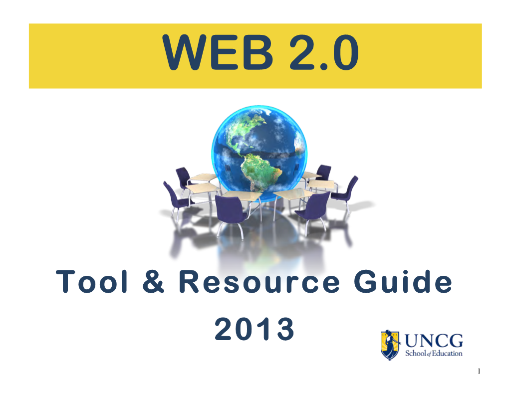 WEB 2.0 Tool & Resource Guide 2013