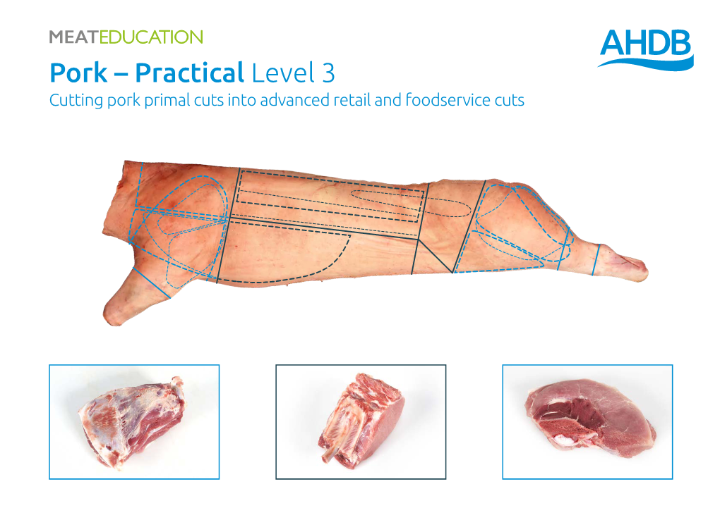 Pork – Practical Level 3 Cutting Pork Primal Cuts Into Advanced Retail and Foodservice Cuts Contents Introduction