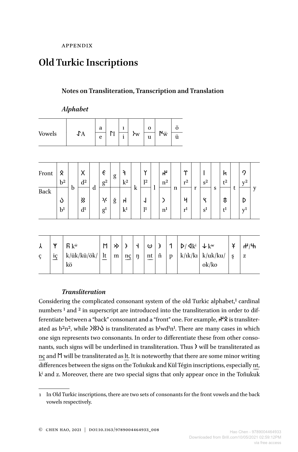 Old Turkic Inscriptions