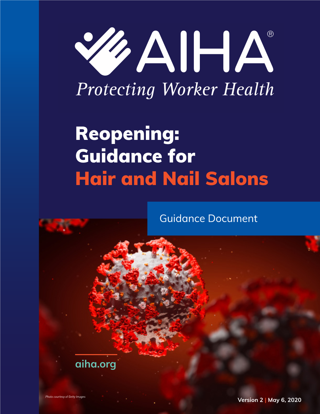 AIHA's Reopening Guidance for Hair and Nail Salons