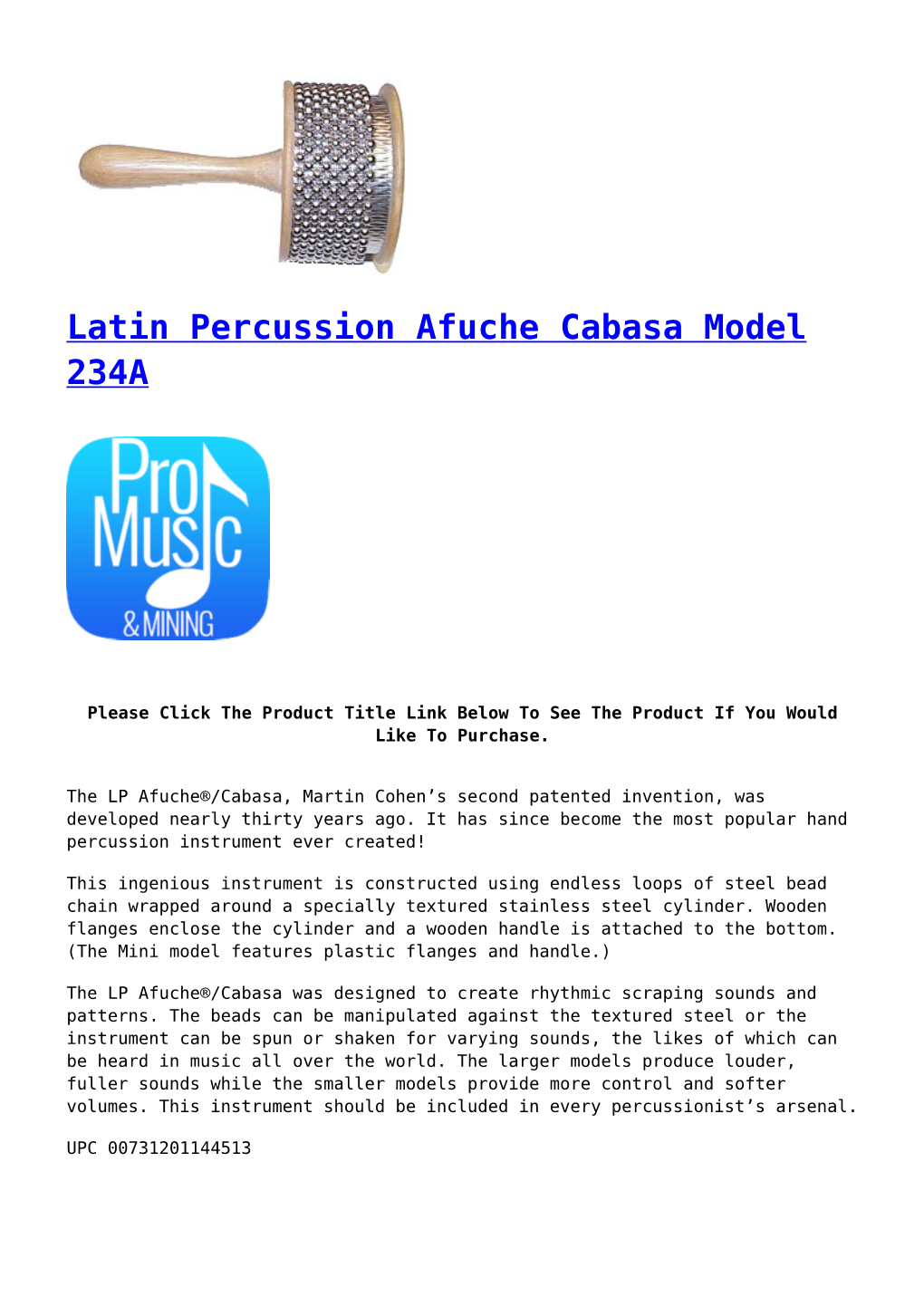 Latin Percussion Afuche Cabasa Model 234A,Latin Percussion LP543-BK Padded Conga Bag,Latin Percussion LPA630-AWC 12.5 Inch Aspir
