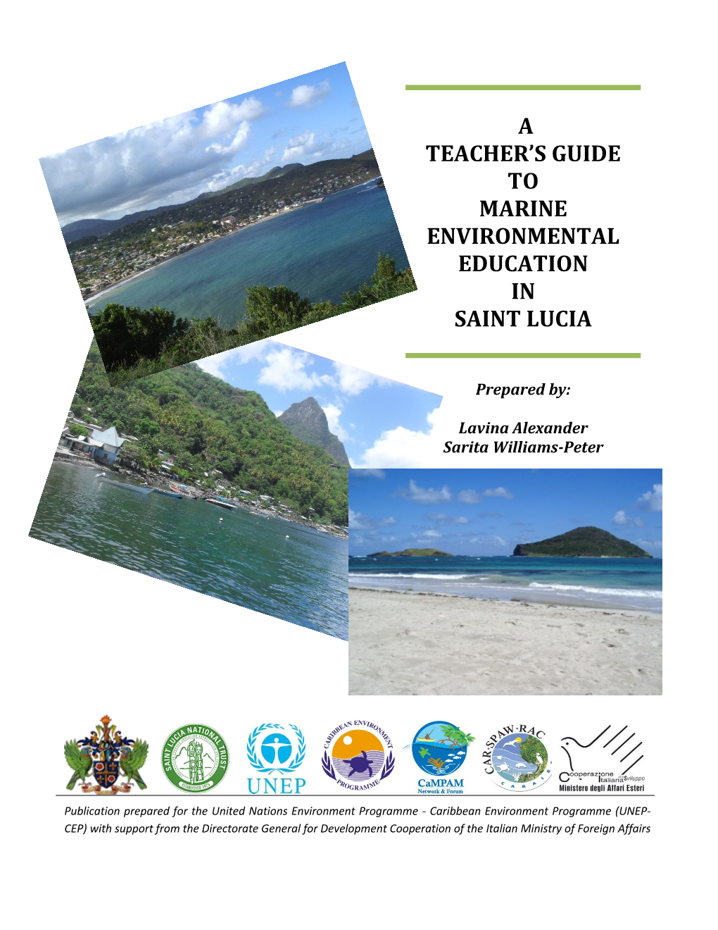 A Teacher's Guide to Marine Environmental Education in Saint Lucia