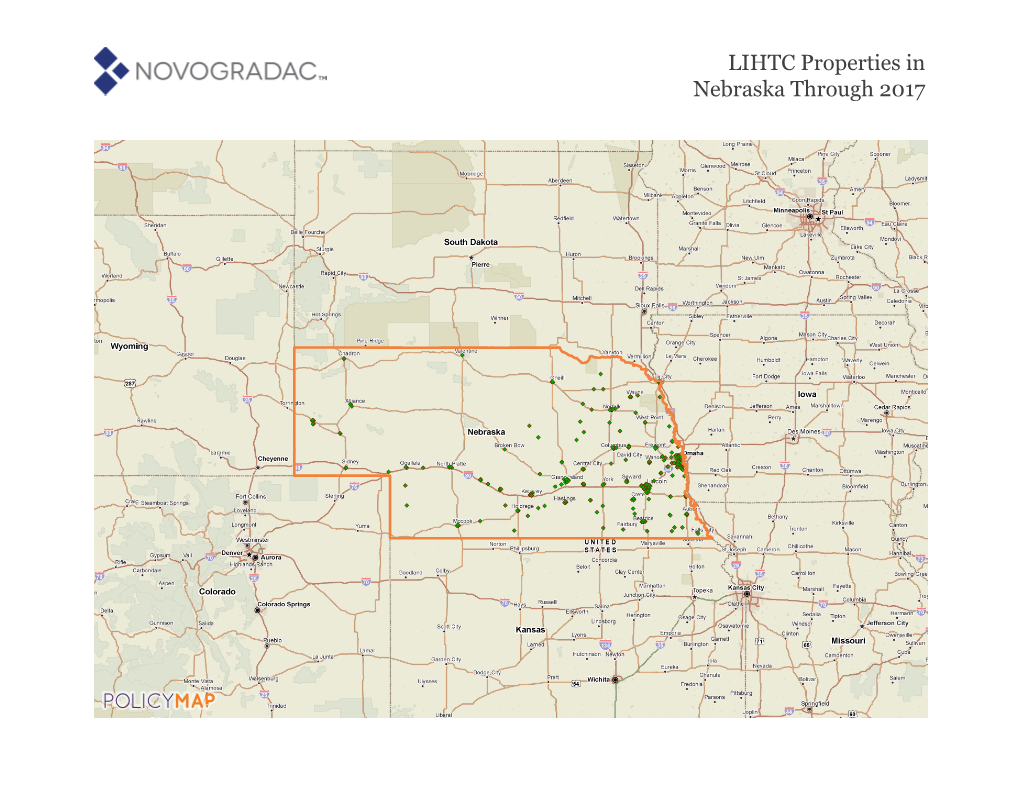 Nebraska Through 2017 LIHTC Properties in Nebraska Through 2017