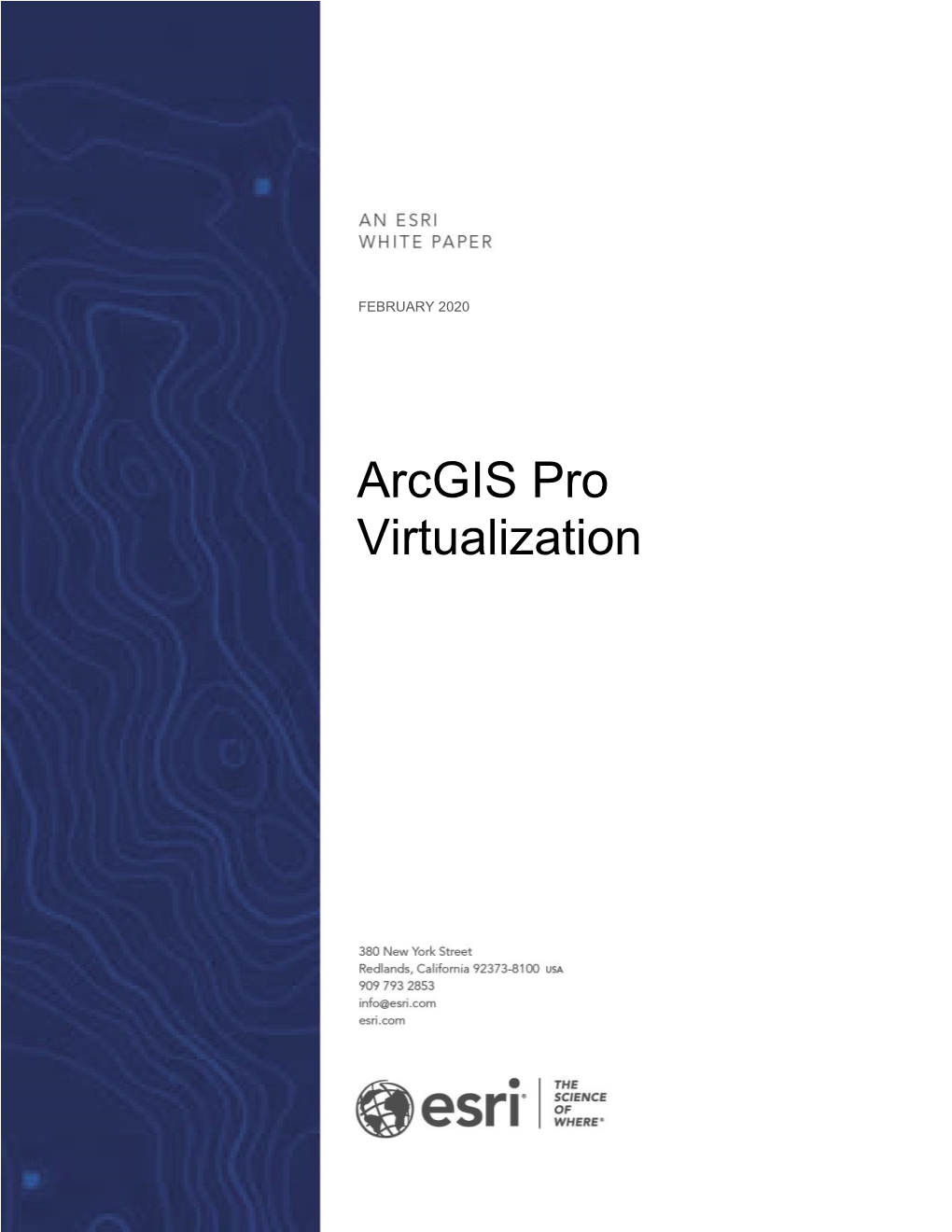 Virtualization of Arcgis Pro Off the Shelf