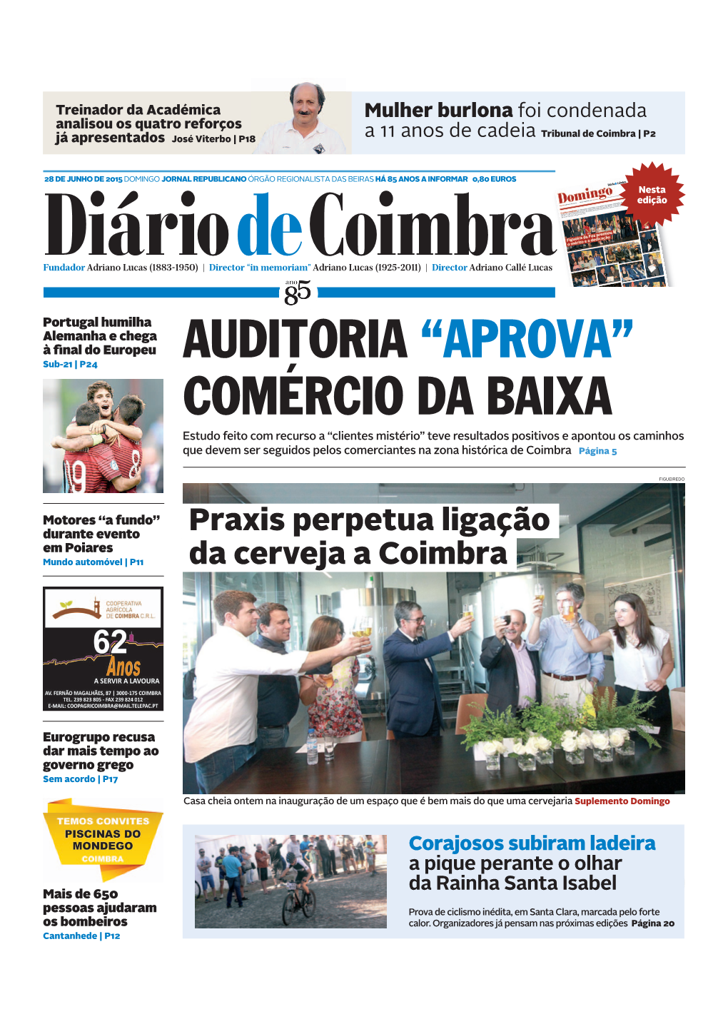 “Aprova” Comércio Da Baixa