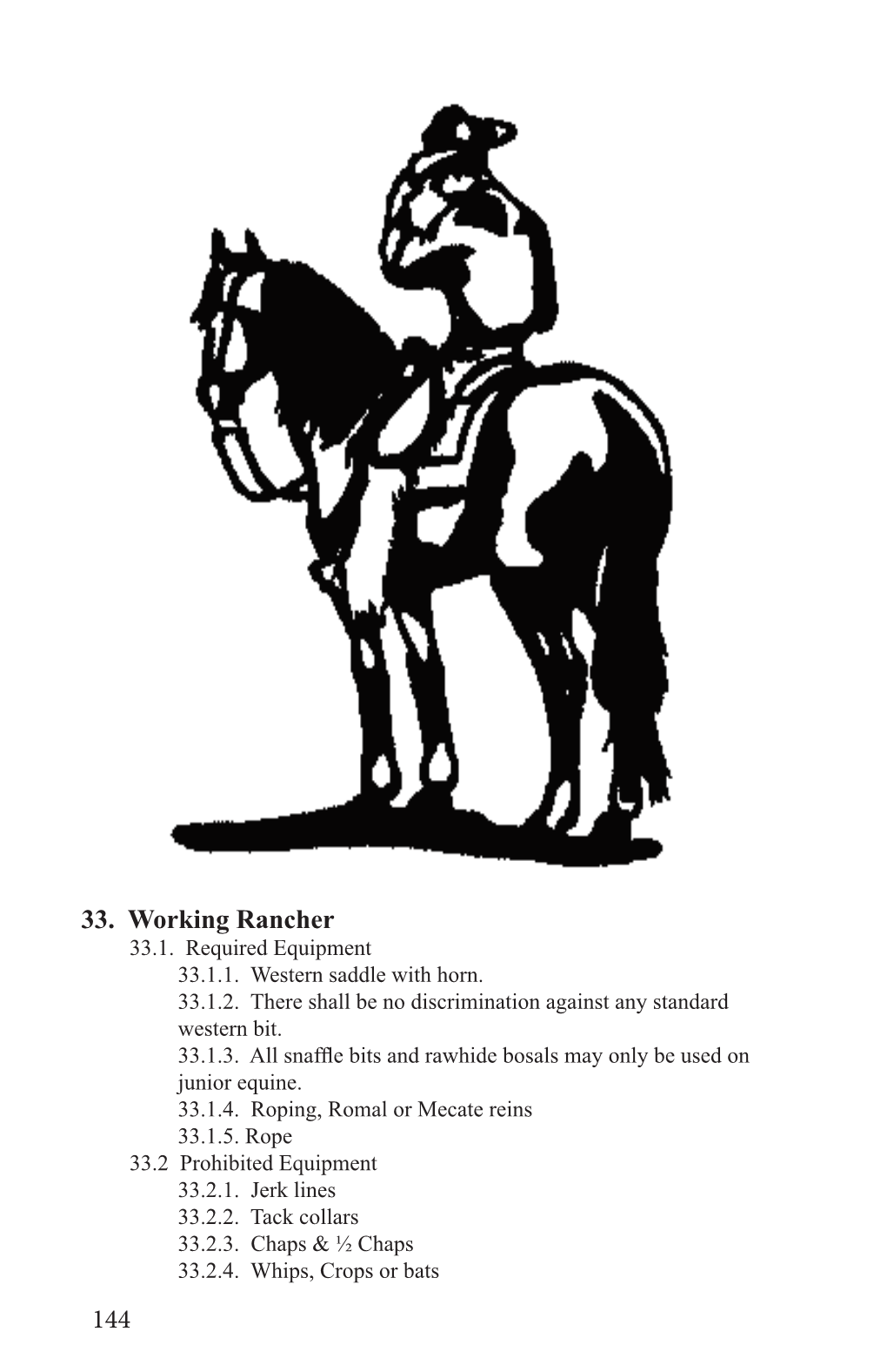 144 33. Working Rancher
