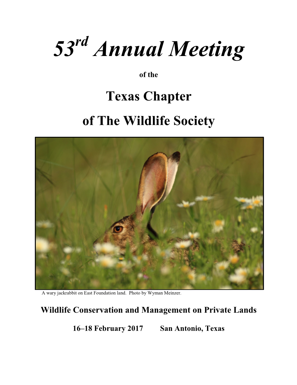 53 Annual Meeting