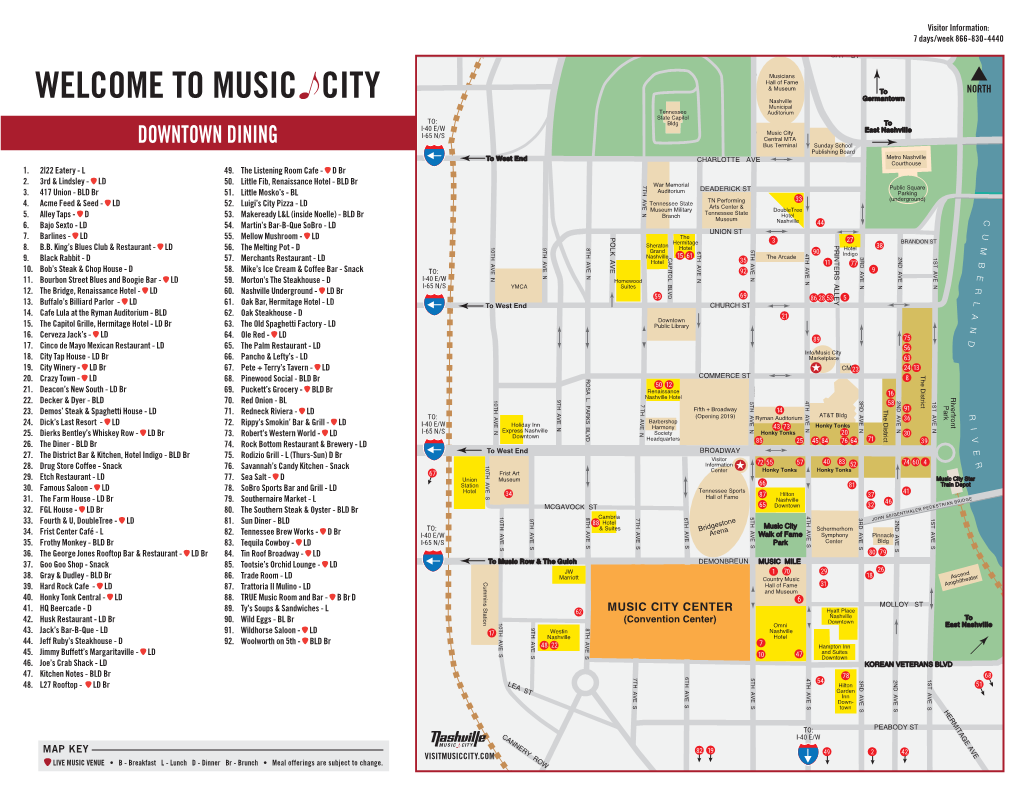 Visit Music City