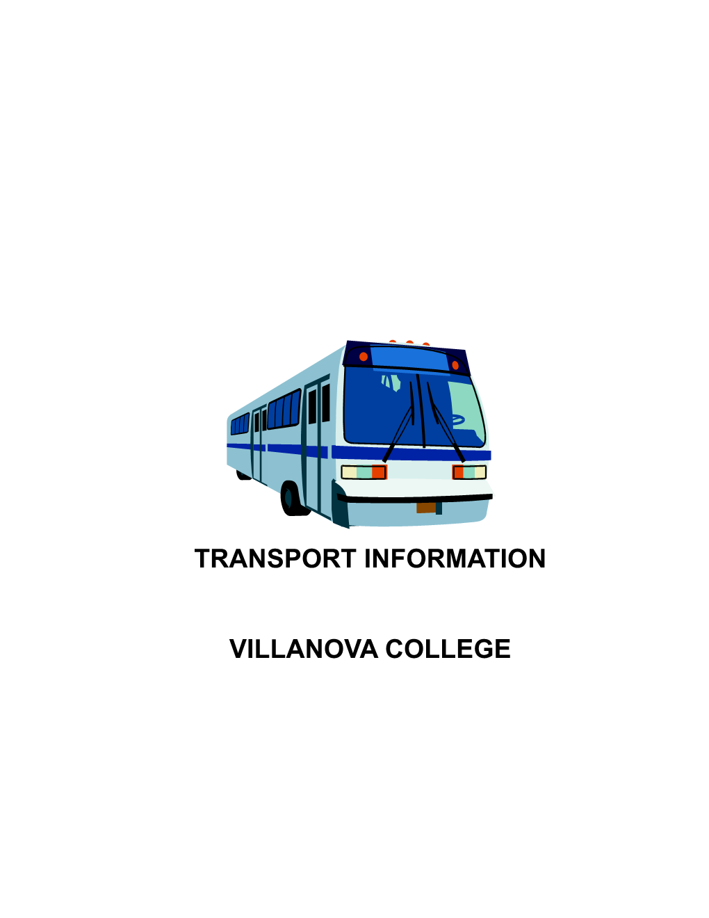 Transport Information Villanova College