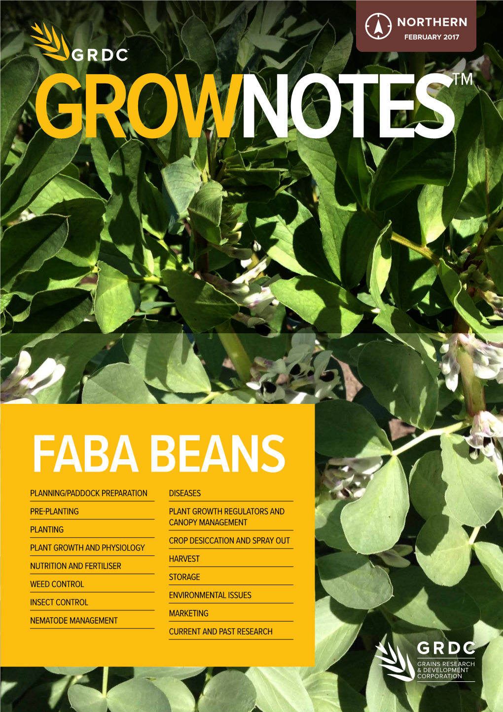 GRDC Grownotes: Faba Beans