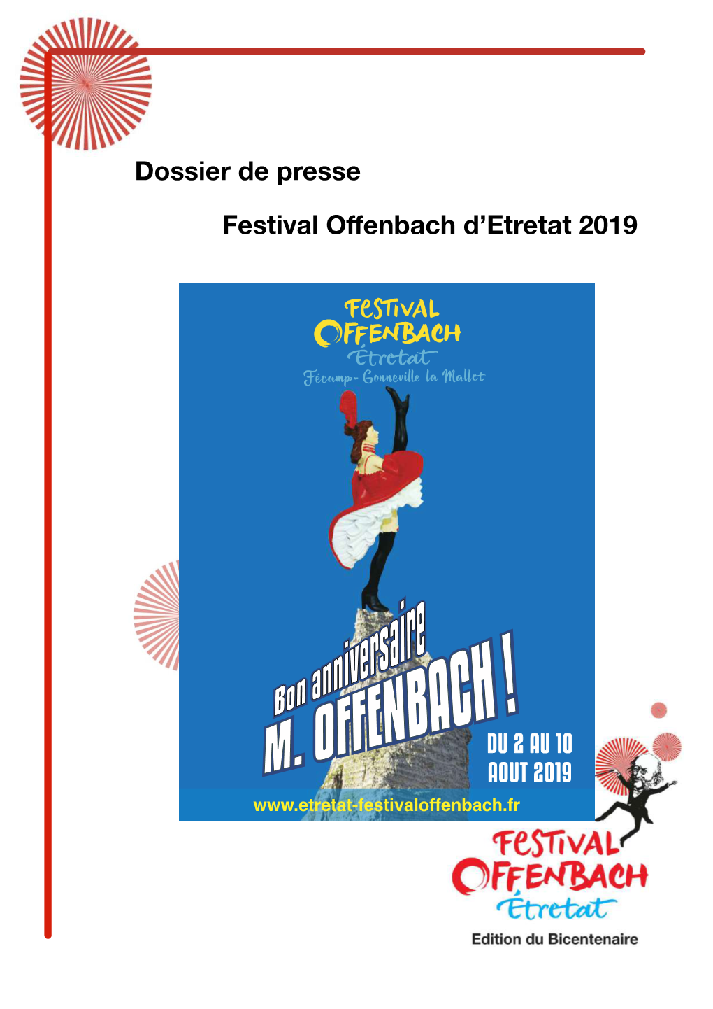 FOE 2019 Dossier Presse