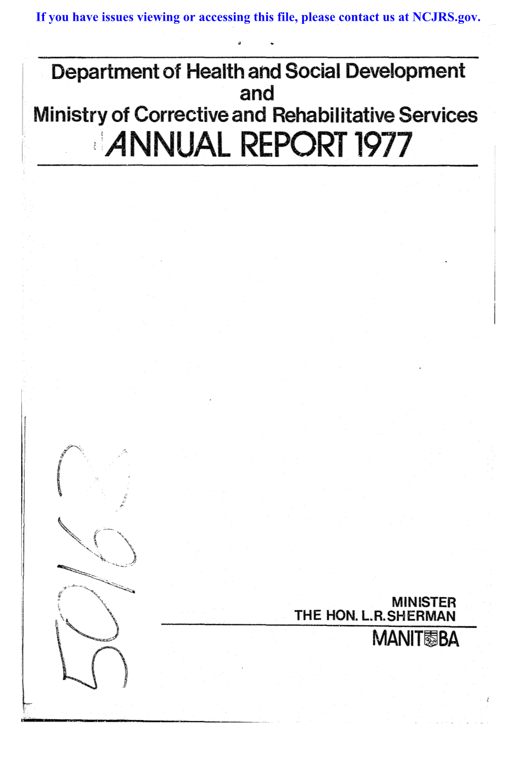 I!ANNUAL REPORT 1977