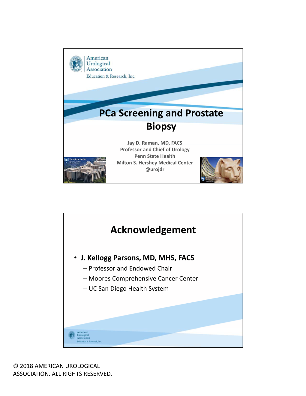 Pca Screening and Prostate Biopsy