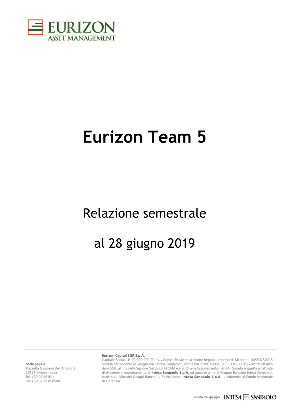 Eurizon Team 5
