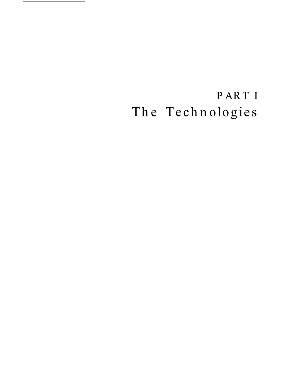 3: the Technologies