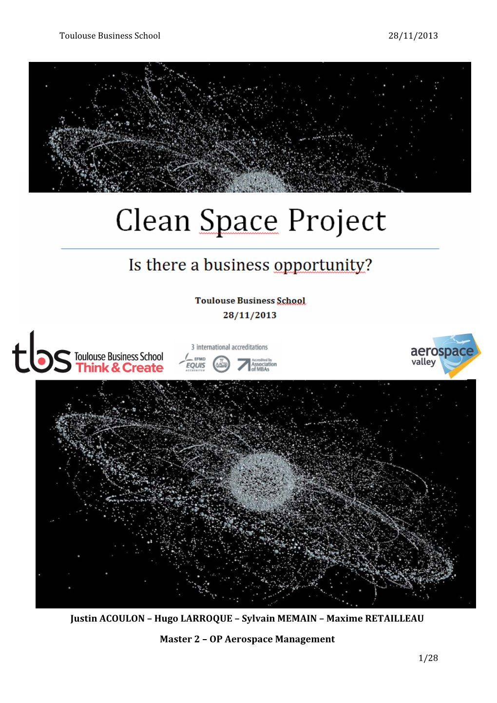 Clean Space Project: Is There a Business Opportunity?