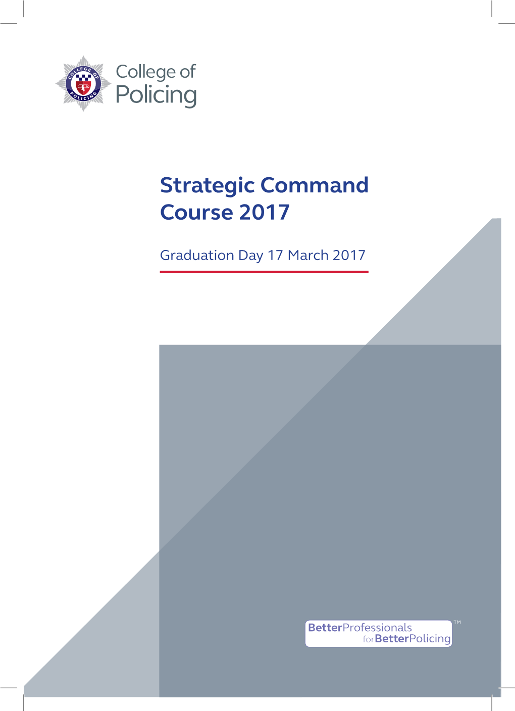 Strategic Command Course 2017