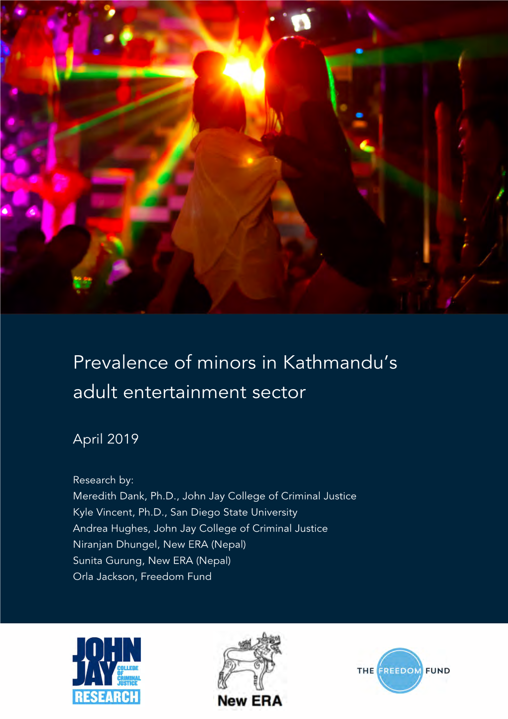 Prevalence of Minors in Kathmandu's Adult Entertainment Sector