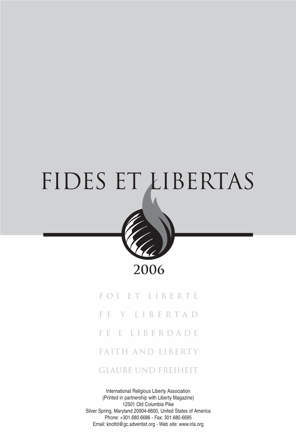 Fides Et Libertas