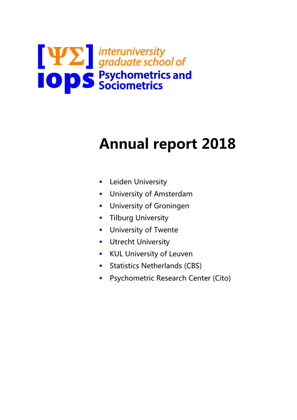 Annual Report 2018