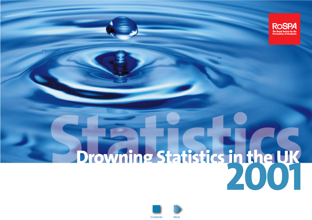 Drowning Statistics 2001In the UK